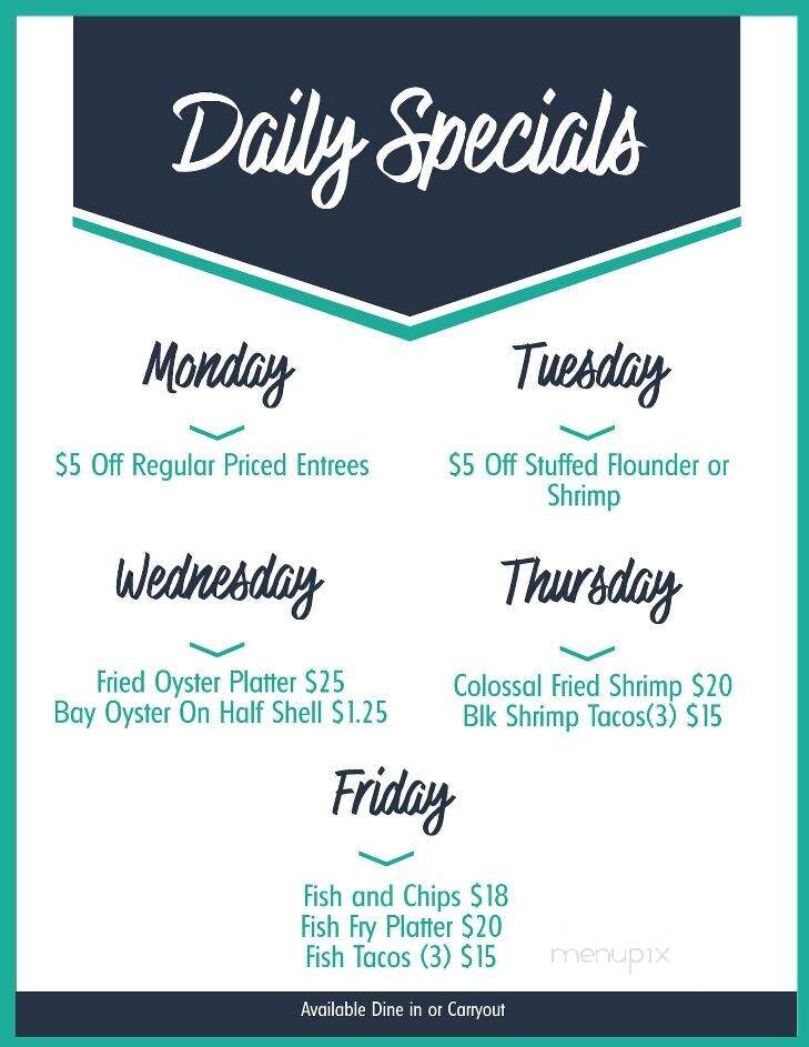 Waterman's Seafood Co - Ocean City, MD menu_pic