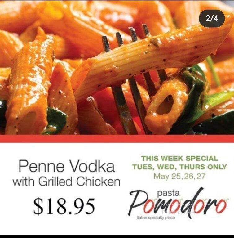 Pasta Pomodoro - Sewell, NJ menu_pic