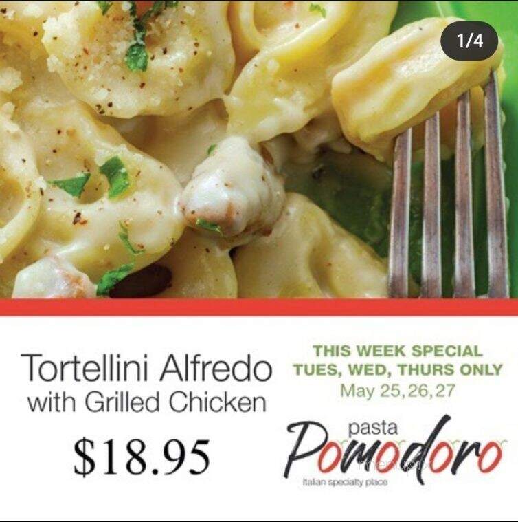 Pasta Pomodoro - Sewell, NJ menu_pic