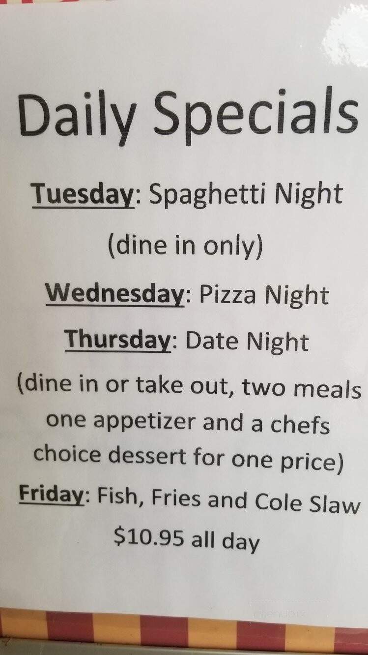 Old Route 66 Grille - Greensburg, PA menu_pic