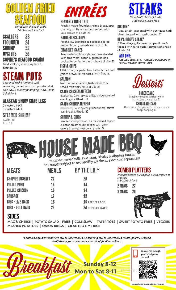 Dead Dog Saloon - Murrells Inlet, SC menu_pic