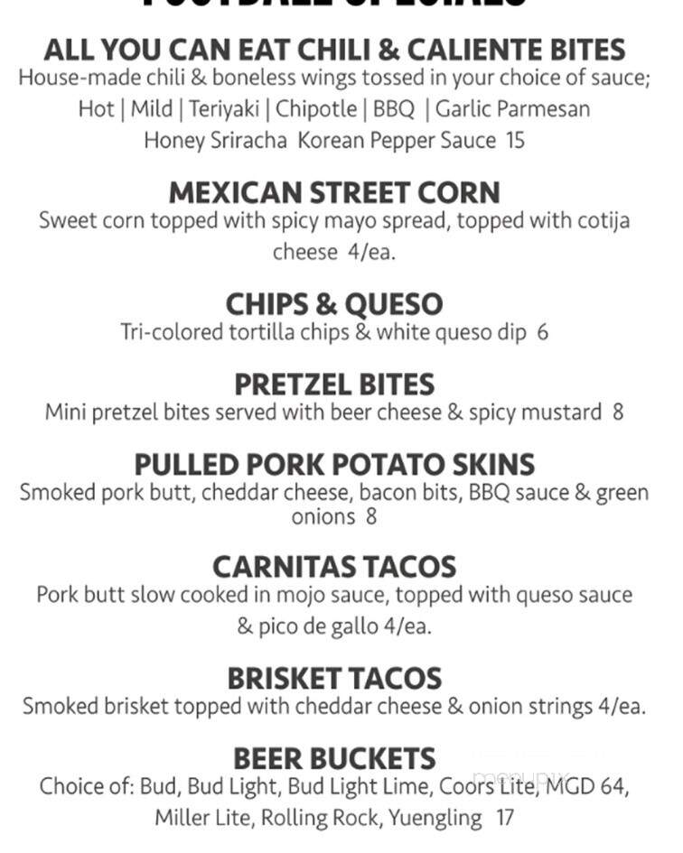 Dead Dog Saloon - Murrells Inlet, SC menu_pic