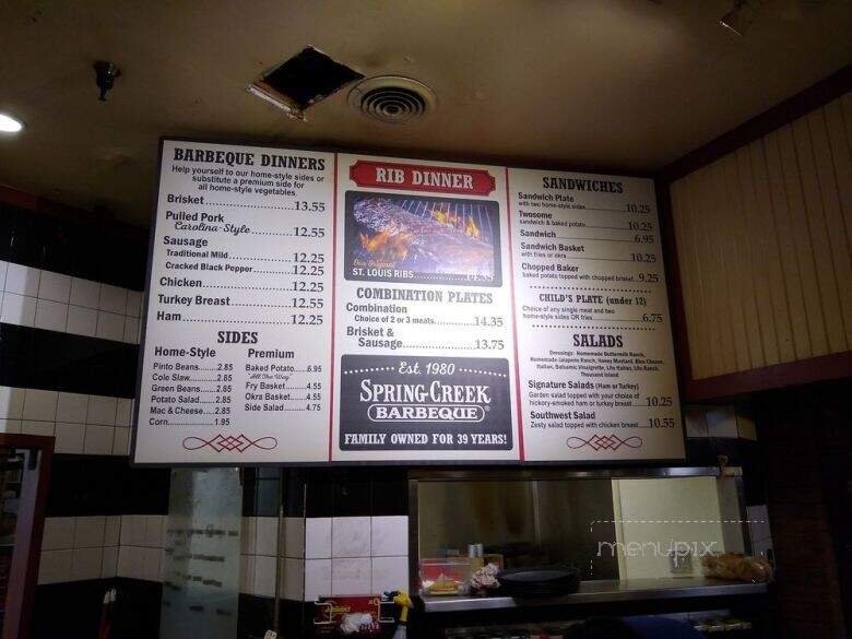 Spring Creek Barbeque - Tyler, TX