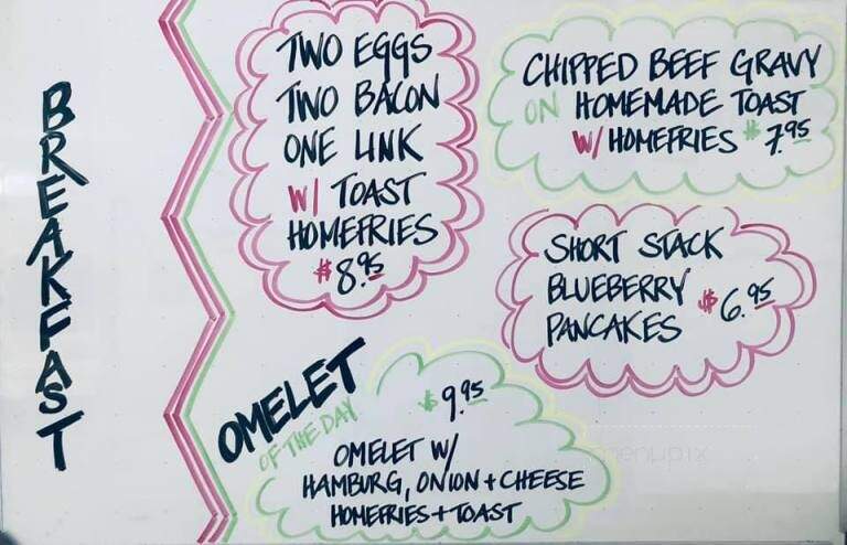 Papa Nick's Family Restaurant - Hinesburg, VT menu_pic