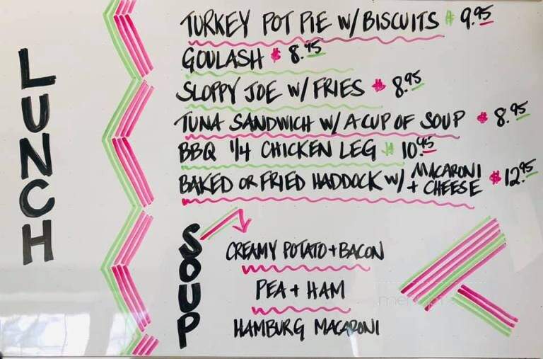 Papa Nick's Family Restaurant - Hinesburg, VT menu_pic