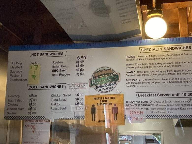 Randy's Sandwich Shop - Monterey, CA