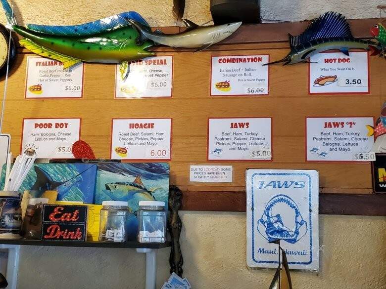 Randy's Sandwich Shop - Monterey, CA menu_pic