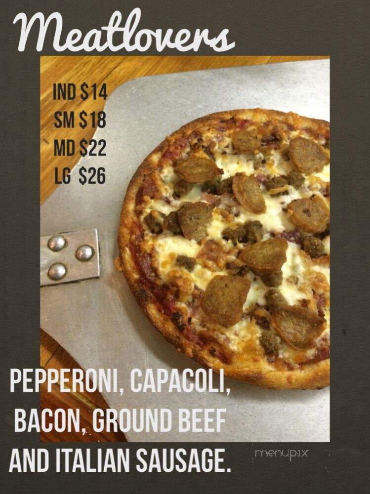 Real Things Pizza - Naramata, BC menu_pic