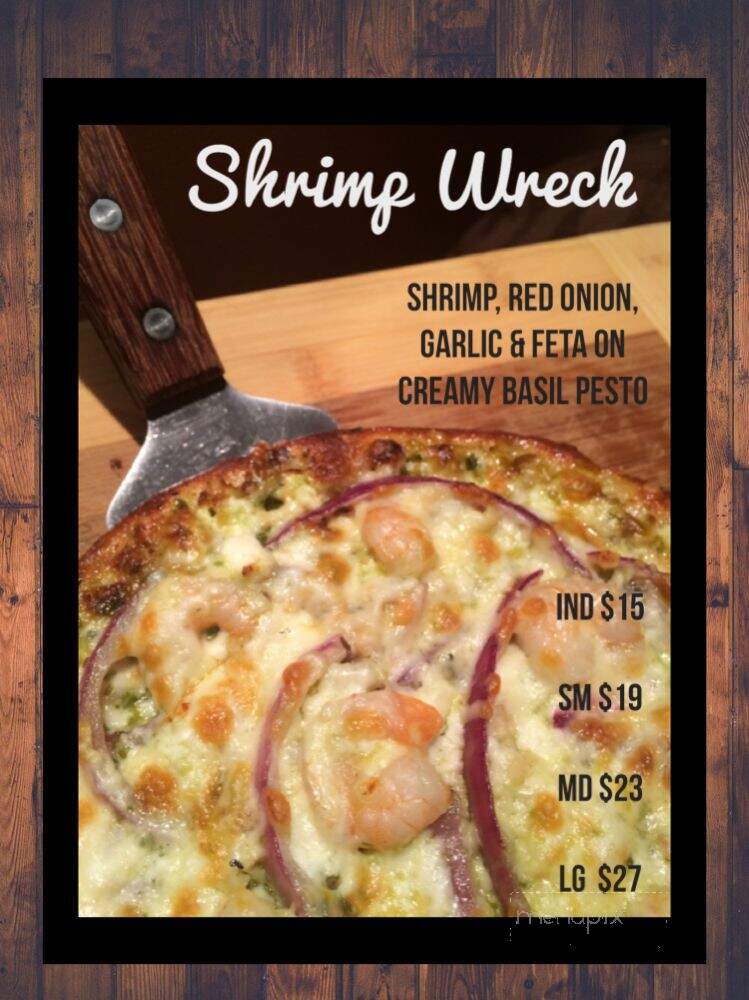 Real Things Pizza - Naramata, BC menu_pic