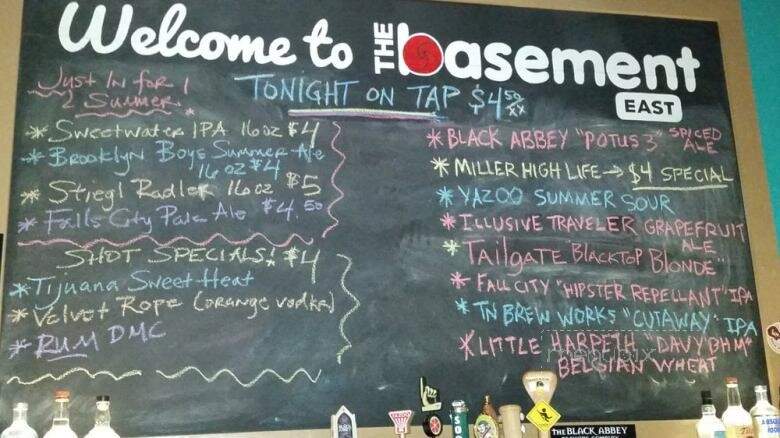 The Pub at The Basement East - Nashville, TN menu_pic