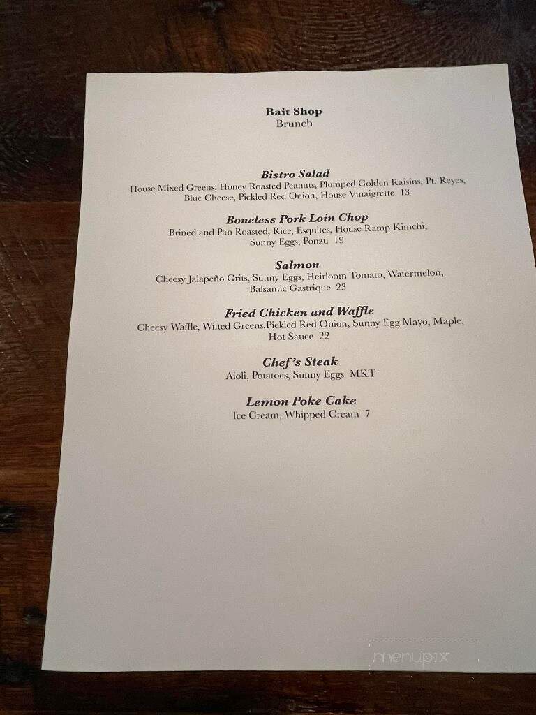 The Bait Shop - Valparaiso, IN menu_pic