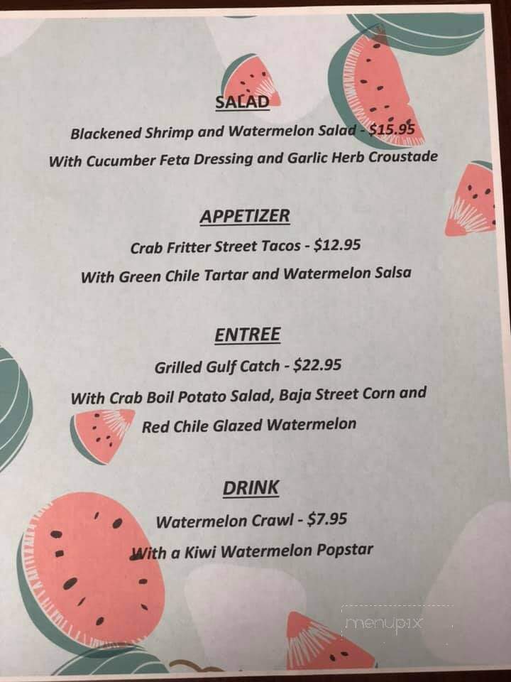 Felix's Restaurant and Oyster Bar - Mandeville, LA menu_pic