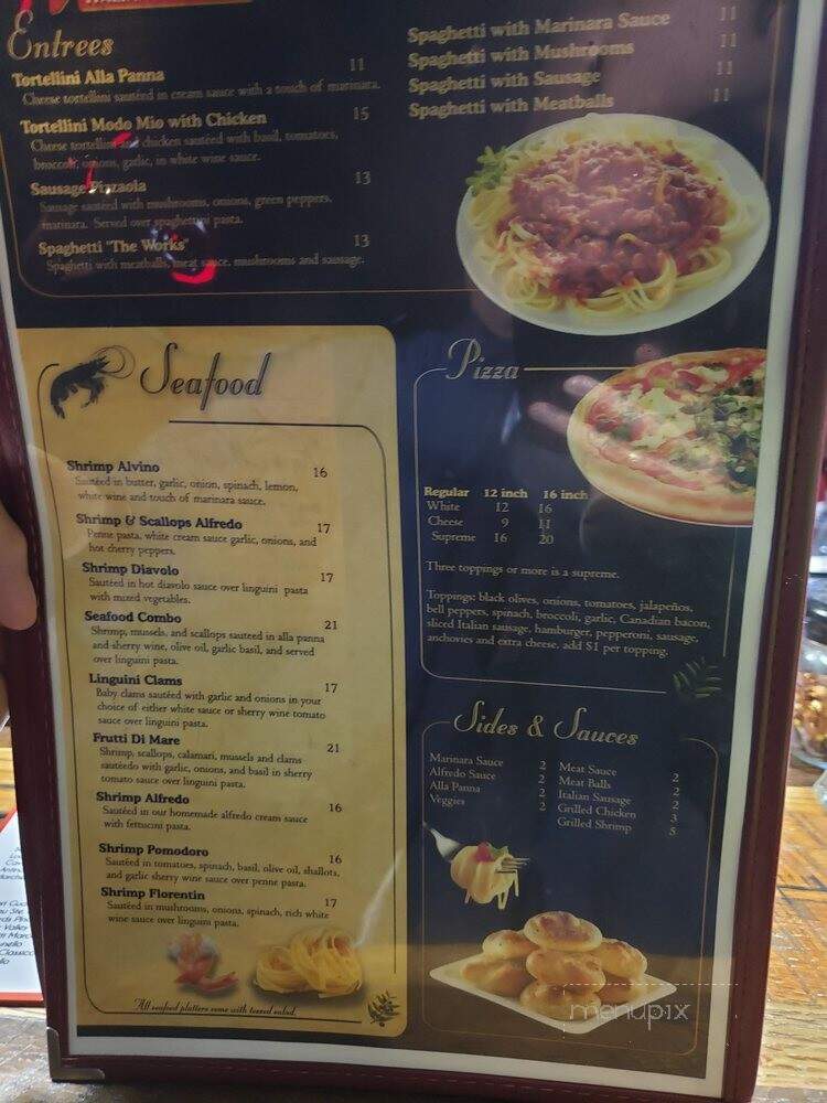 Viona's Italian Bistro - Overland Park, KS menu_pic