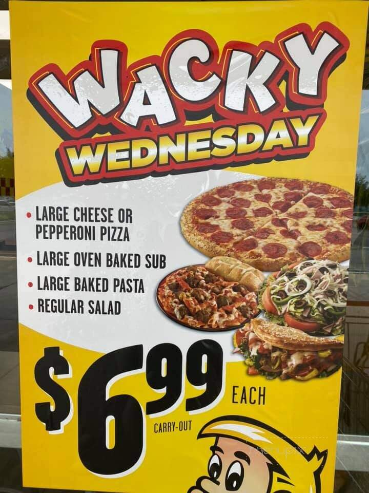 Menu of Hungry Howie's Pizza & Subs in The Villages, FL 32159