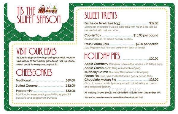 Sunflour Bakeshop - Mount Laurel, NJ menu_pic