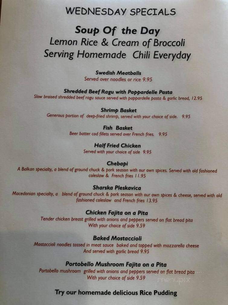 Eli's Golden Apple - Crown Point, IN menu_pic