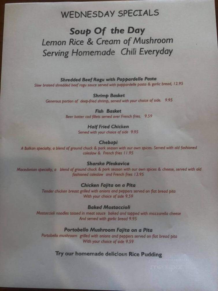 Eli's Golden Apple - Crown Point, IN menu_pic