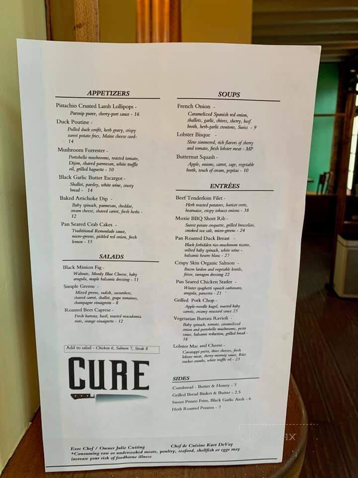 Cure Restaurant - Portsmouth, NH