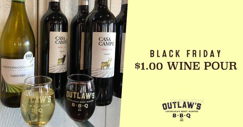 Outlaw's Barbecue - Alexandria, LA menu_pic