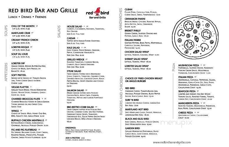 Red Bird Bar and Grille - Glenelg, MD