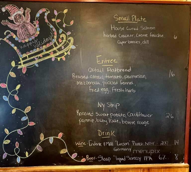 The Gill Tavern - Gill, MA menu_pic