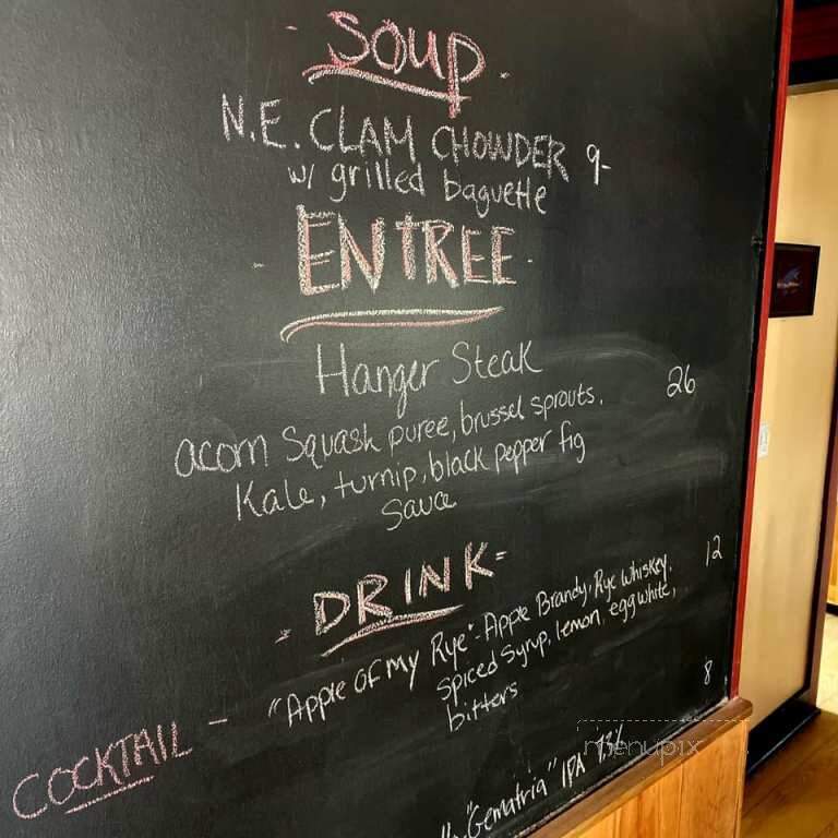 The Gill Tavern - Gill, MA menu_pic