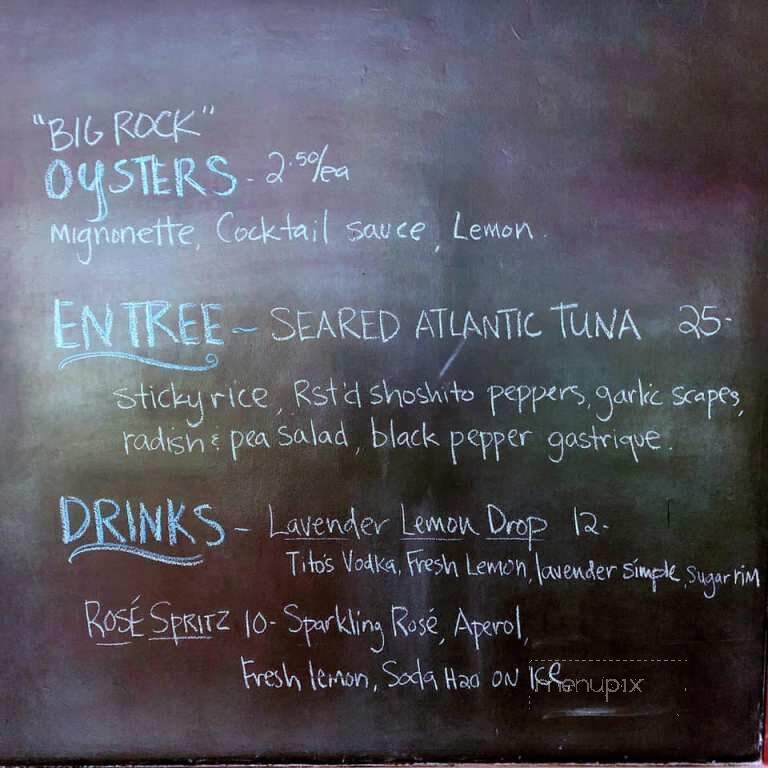 The Gill Tavern - Gill, MA menu_pic