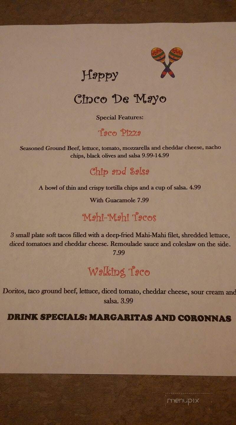 River's Edge Pizza Pub & Grill - Dundee, MI menu_pic