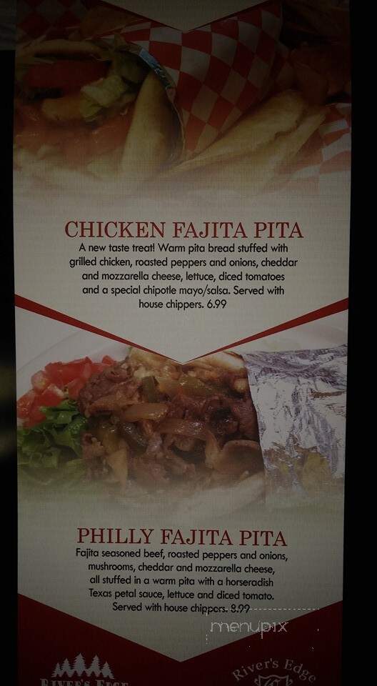River's Edge Pizza Pub & Grill - Dundee, MI menu_pic