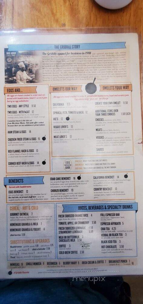 Griddle - Winnemucca, NV menu_pic