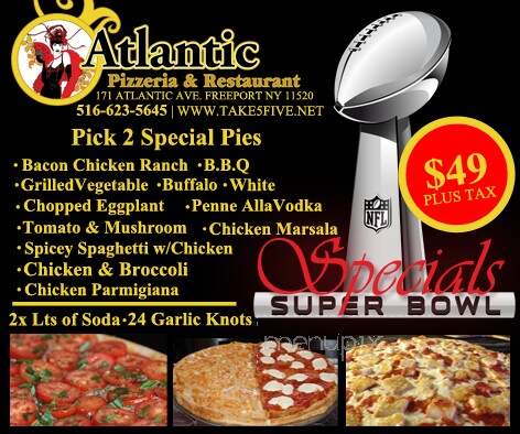 Atlantic Pizzeria & Restaurant - Freeport, NY