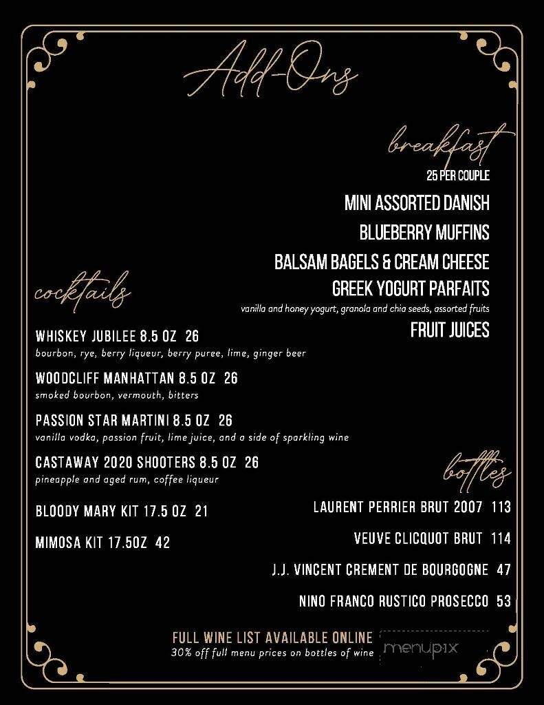 Lodge At Woodcliff - Fairport, NY menu_pic