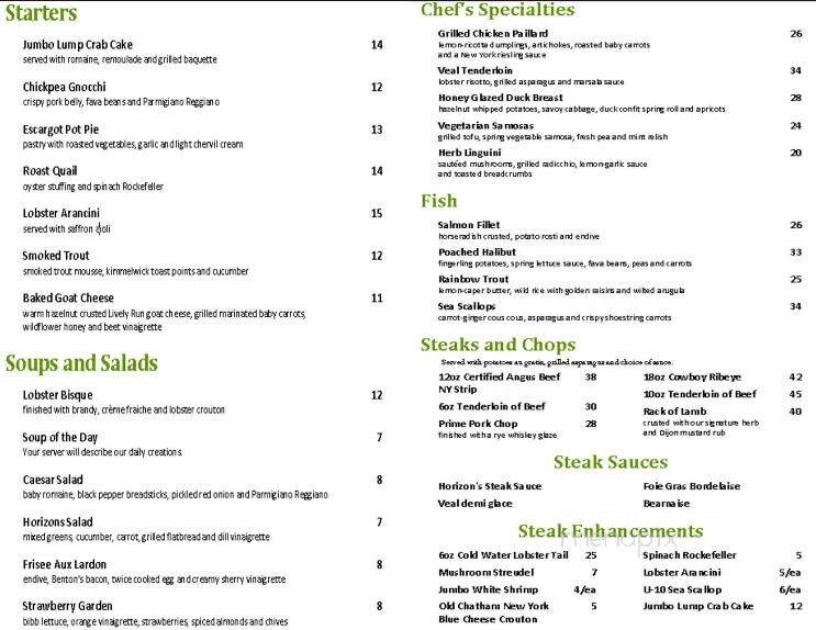 Lodge At Woodcliff - Fairport, NY menu_pic