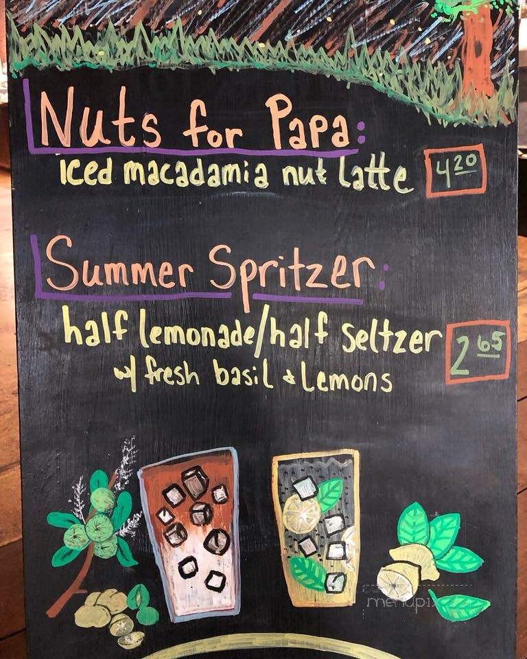 Panacea Coffee House Cafe - Waynesville, NC menu_pic