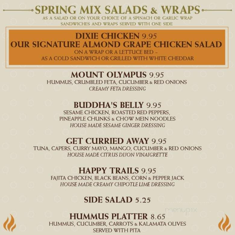 Panacea Coffee House Cafe - Waynesville, NC menu_pic