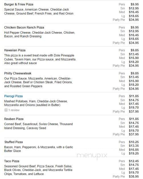 Unida Pizza - Danville, PA menu_pic