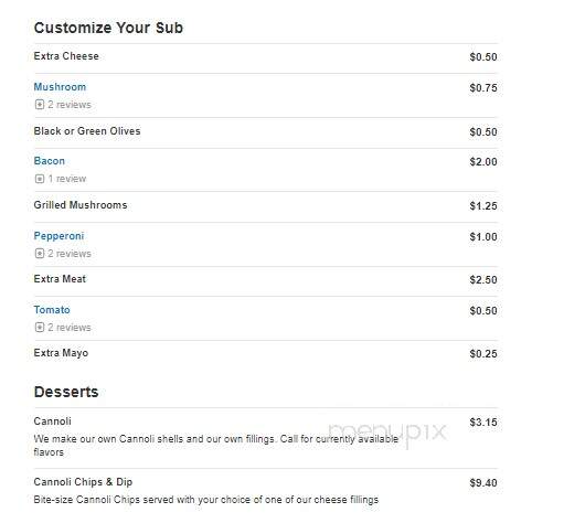 Unida Pizza - Danville, PA menu_pic