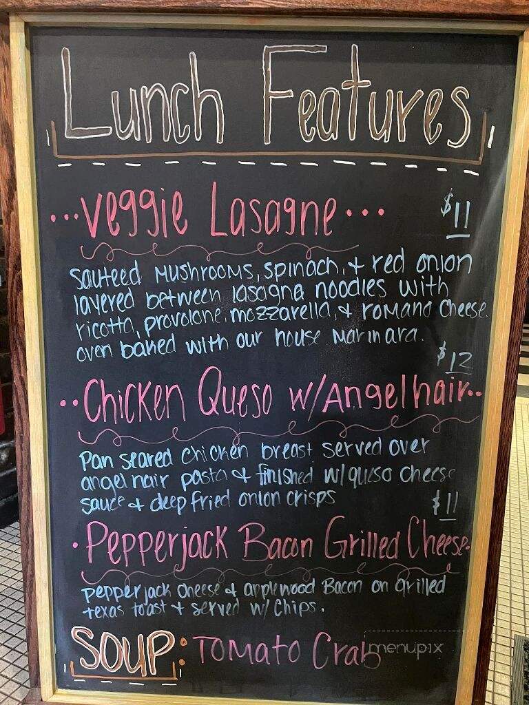 Union Grill - Washington, PA menu_pic