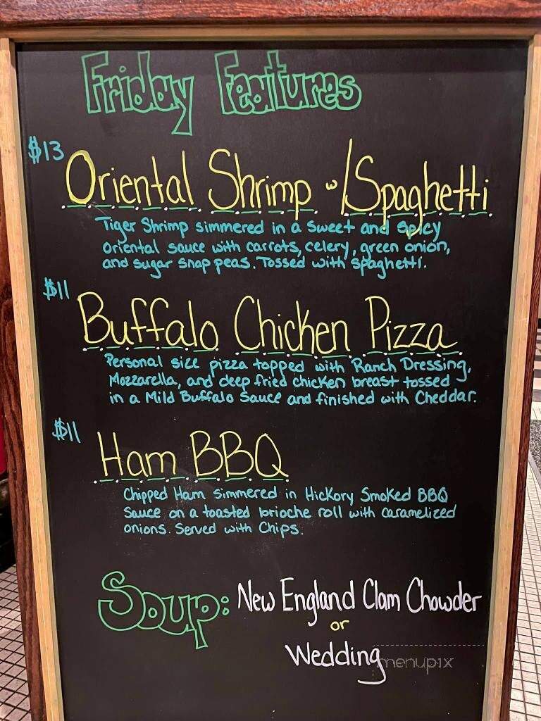 Union Grill - Washington, PA menu_pic