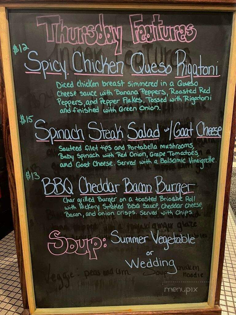 Union Grill - Washington, PA menu_pic