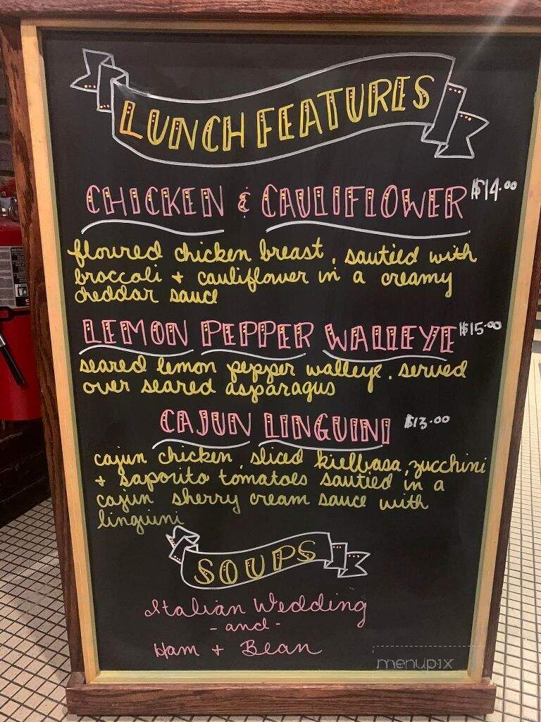 Union Grill - Washington, PA menu_pic