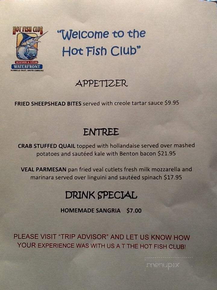 Hot Fish Club - Murrells Inlet, SC