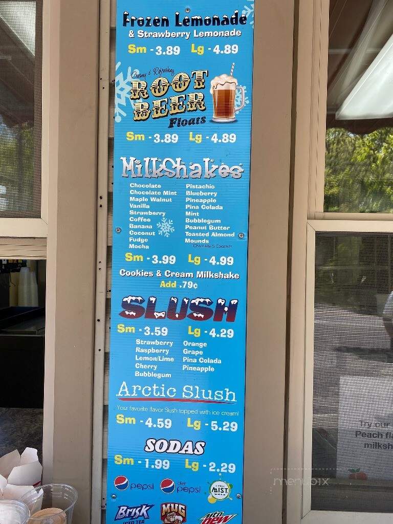 Buster's Drive In - Bristol, CT menu_pic