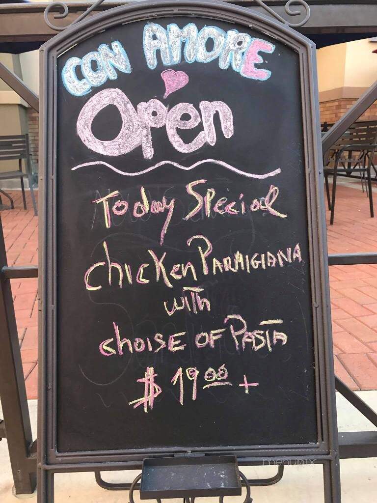 Con Amore Ristorante - Corona, CA menu_pic