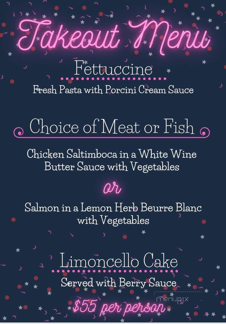 Con Amore Ristorante - Corona, CA menu_pic