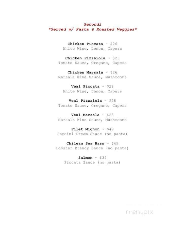 Con Amore Ristorante - Corona, CA menu_pic