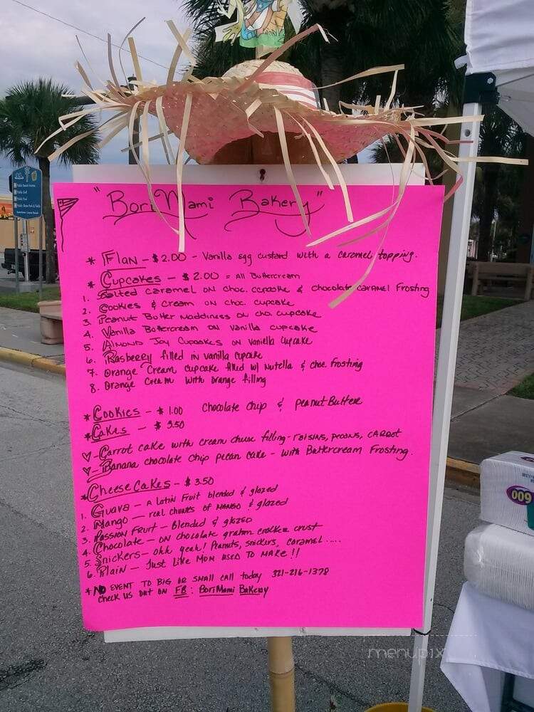 Borimami Bakery - Merritt Island, FL menu_pic