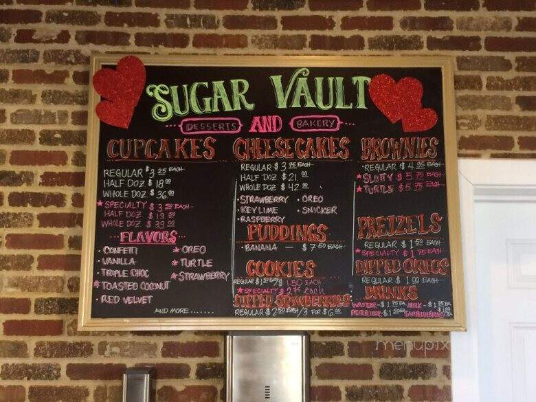Sugar Vault Desserts - Hyattsville, MD menu_pic