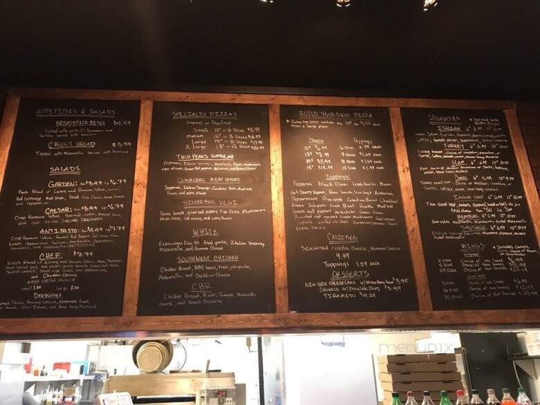 Twin Peaks Pizzeria - Marana, AZ menu_pic