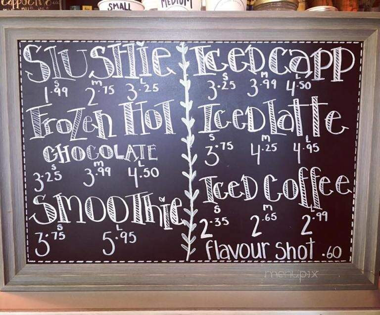 Butter & Cup - Caledon, ON menu_pic